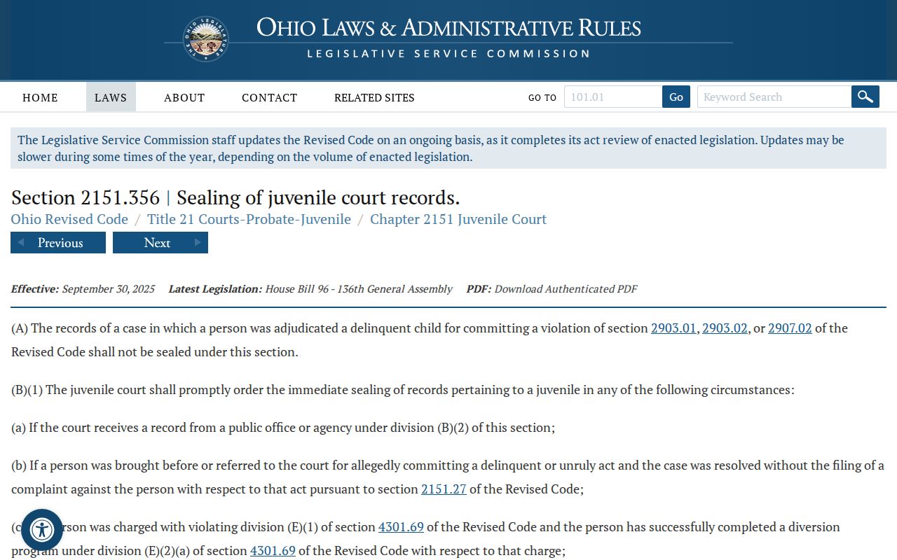 Tipp City court docket Ohio juvenile record access statute